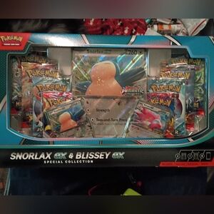 Pokemon Snorlax & Blissey EX Special Collection - Blue and Black